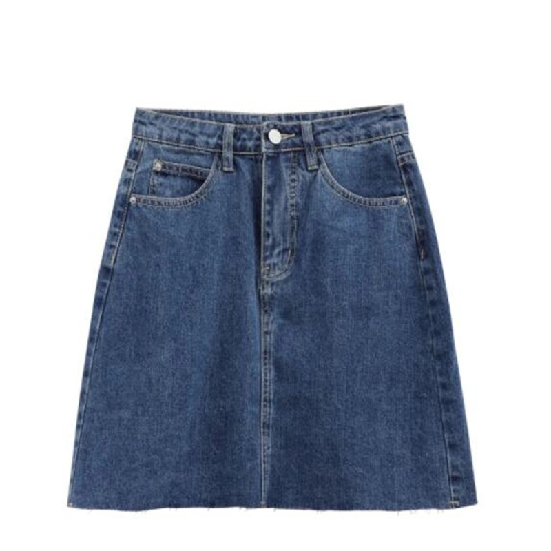 Summer Ladies High Waist Girls Multicolor Denim Jean Skirts