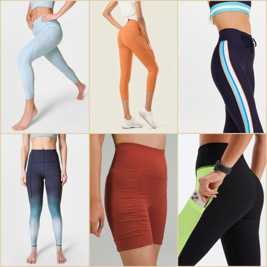 4 Layers High Waist Sports Leakproof Yoga Gym Fitness Cycling Pants Period Menstrual Biker Shorts for Women